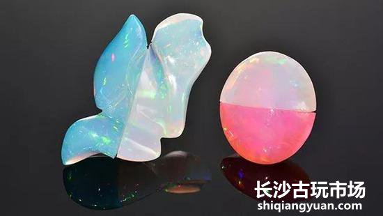 样品浸泡在3%过氧化氢溶液后 颜色饱和度出现了明显差异