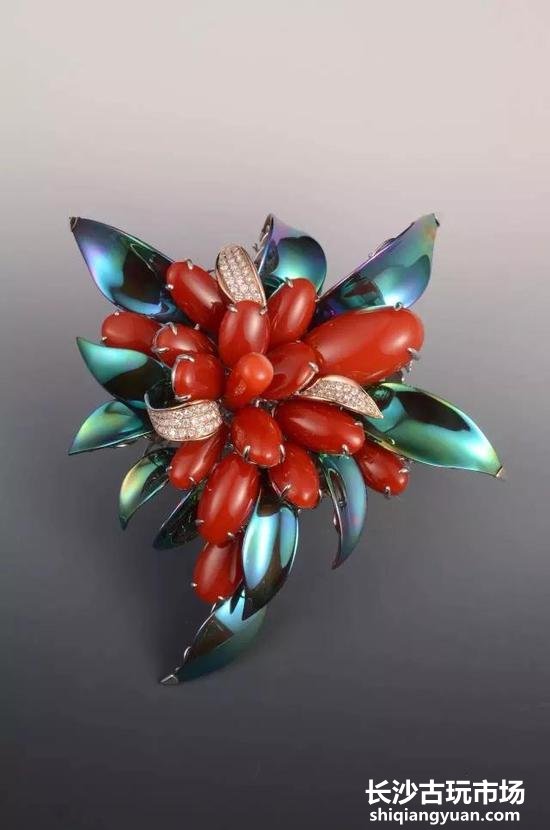 蔡安和作品:钛珠宝-花团锦簇