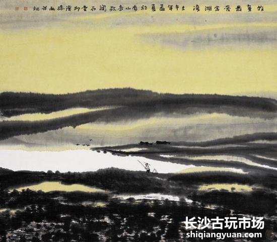 邱汉桥 《牧童最爱金湖湾》