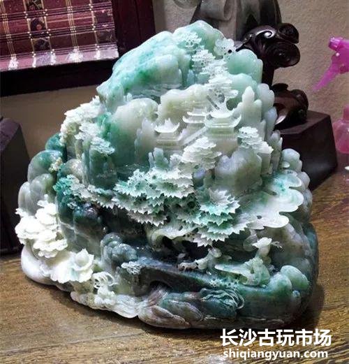 花独玉巧雕作品