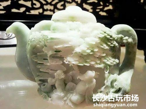 独山玉玉壶