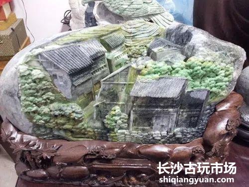 花独玉巧雕作品