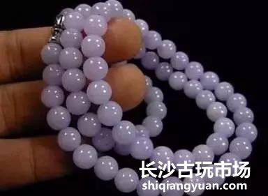 抛光粉残留紫翡翠