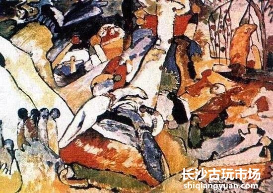 康定斯基《构图,2号》