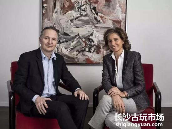Lévy Gorvy画廊的Brett Gorvy 和Dominique Lévy