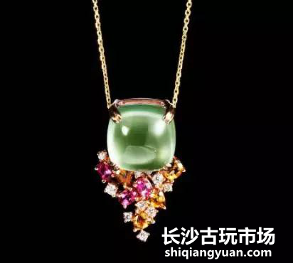 葡萄石项链