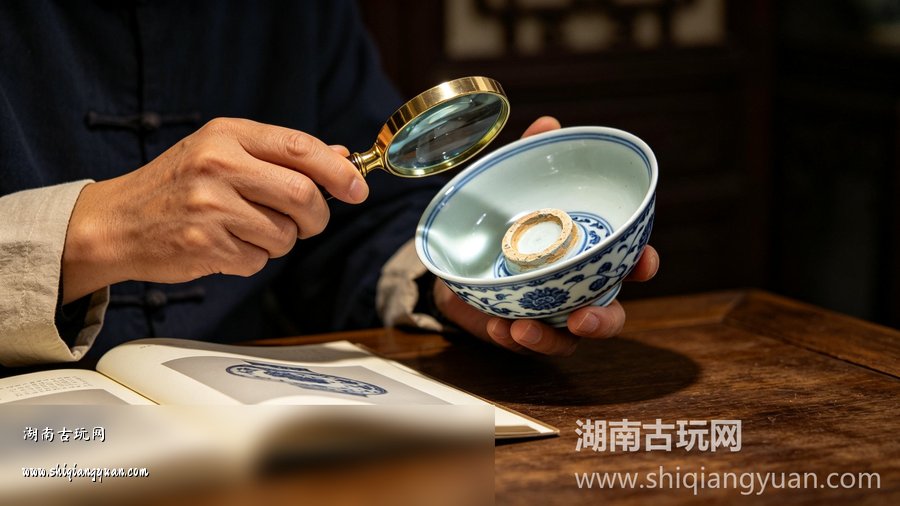 古玉璧与青铜觚 玉器铜器收藏