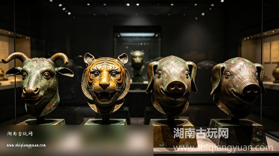 圆明园海晏堂复原 十二生肖铜像