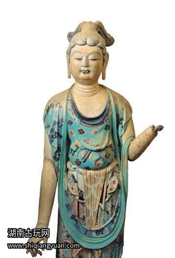 天龙山石窟十七窟菩萨坐像