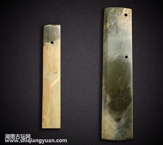 新石器时代玉铲玉刀