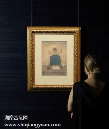 苏富比香港预展现场