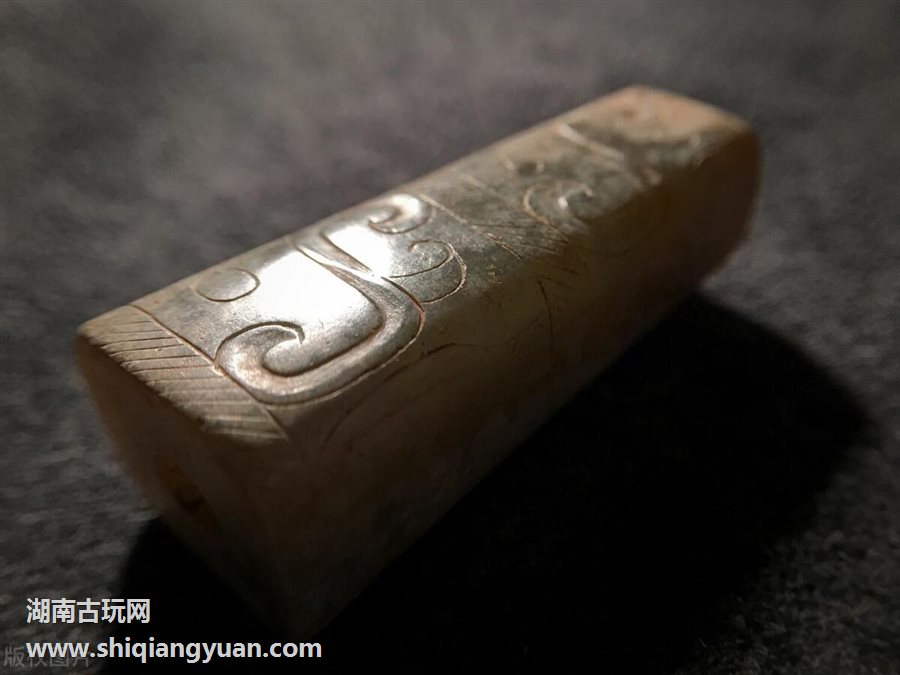 古玉工痕三看 老砣机和电动工差别