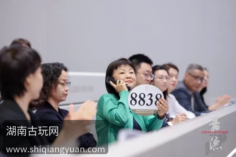 嘉德香港拍卖现场