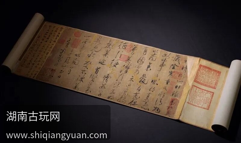 积时帖长卷展开